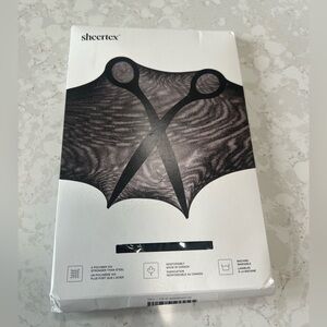 Sheertex control top rip resist tights- super sheer